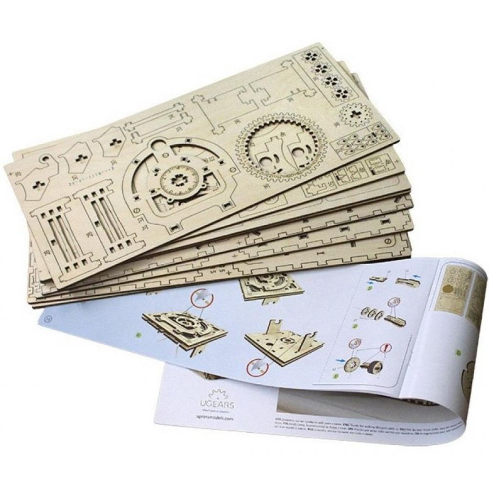 Конструктор Ugears механический Сейф (70011) Конструктор Ugears механический Сейф (70011)