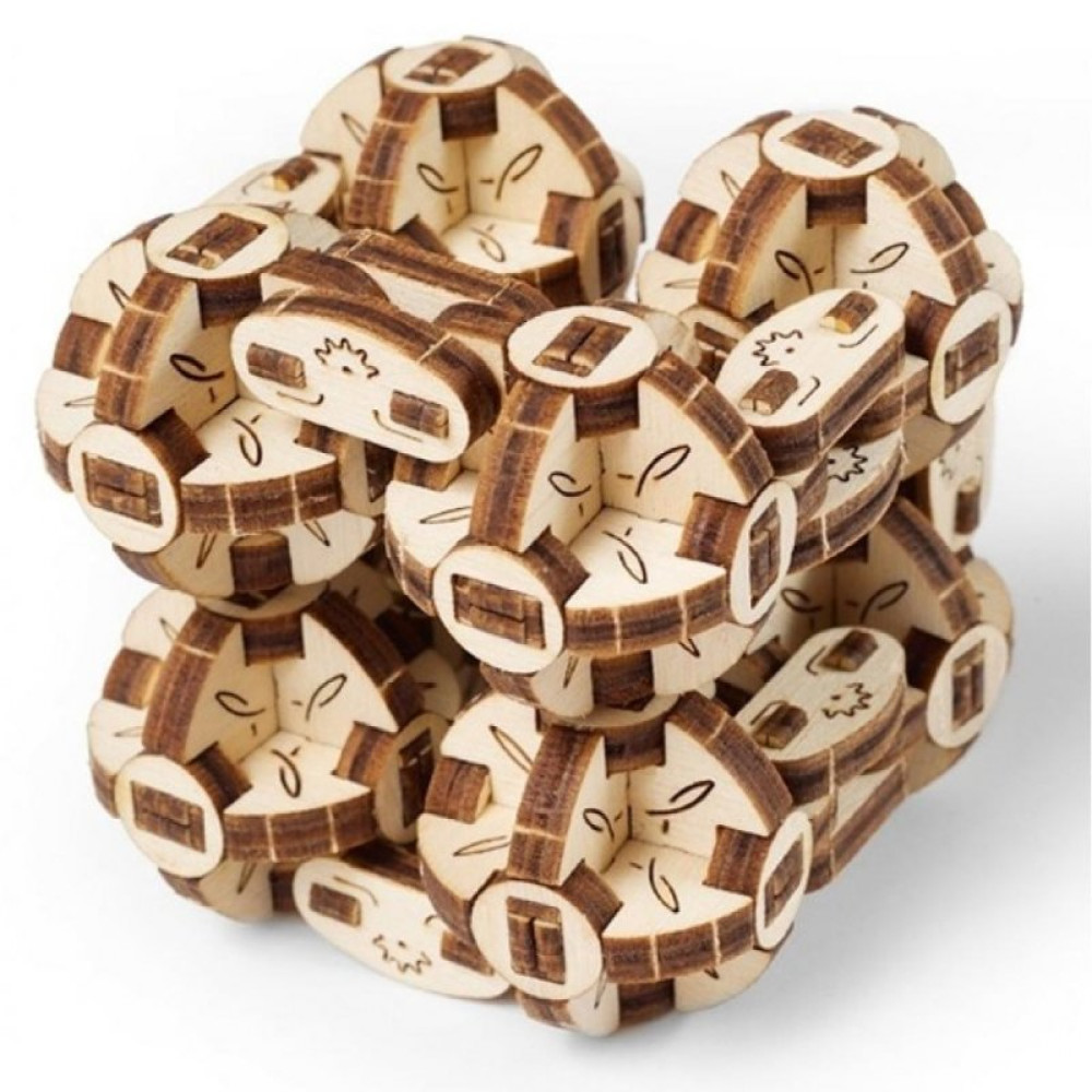 Конструктор Ugears механический Сферокуб (70049) Конструктор Ugears механический Сферокуб (70049)