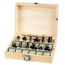 Набор инструментов Tolsen фрез по дереву 12 шт (75680) Набор инструментов Tolsen фрез по дереву 12 шт (75680)