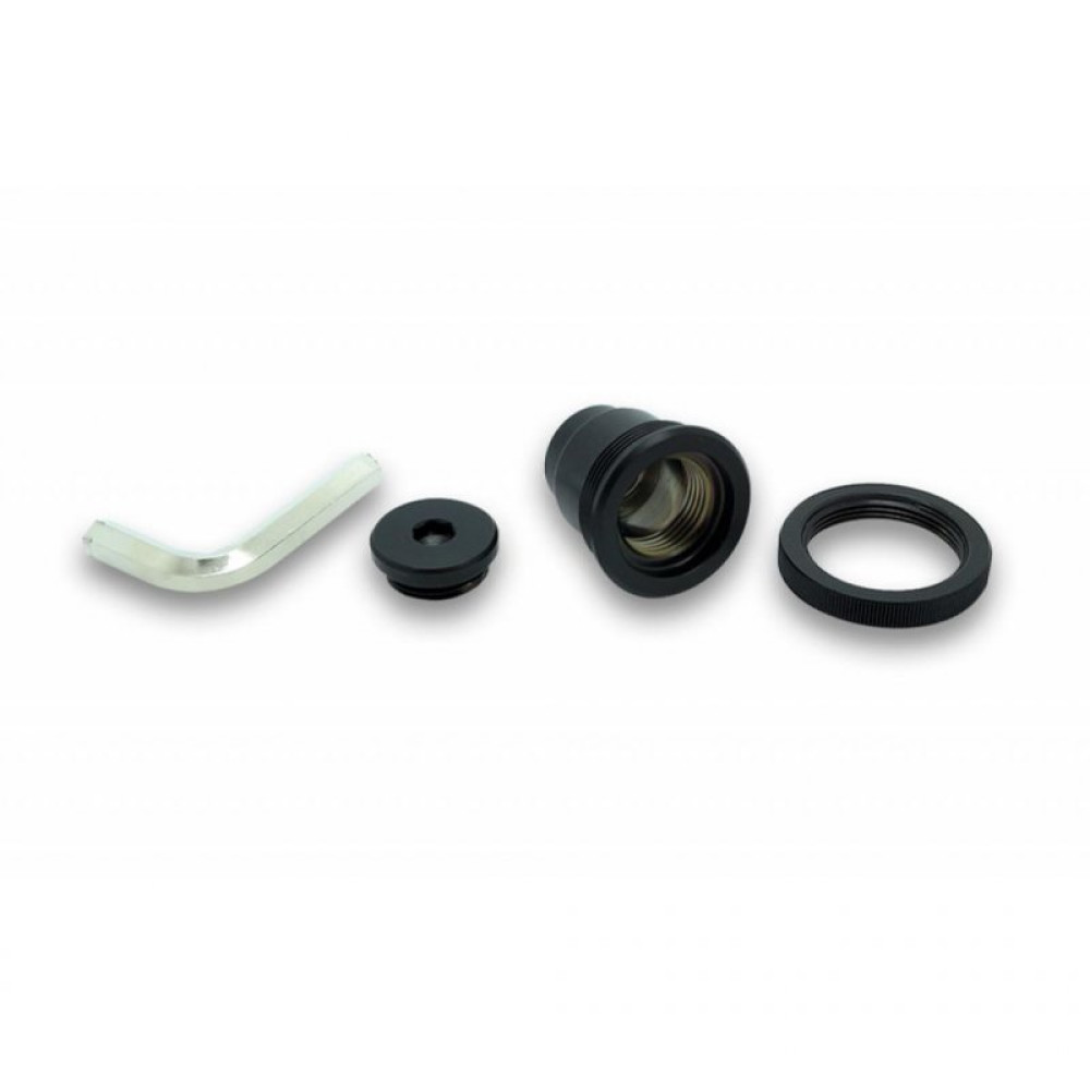 Фитинг для СВО EKWB EK-AF FillPort G1/4 - Black (3831109846933)