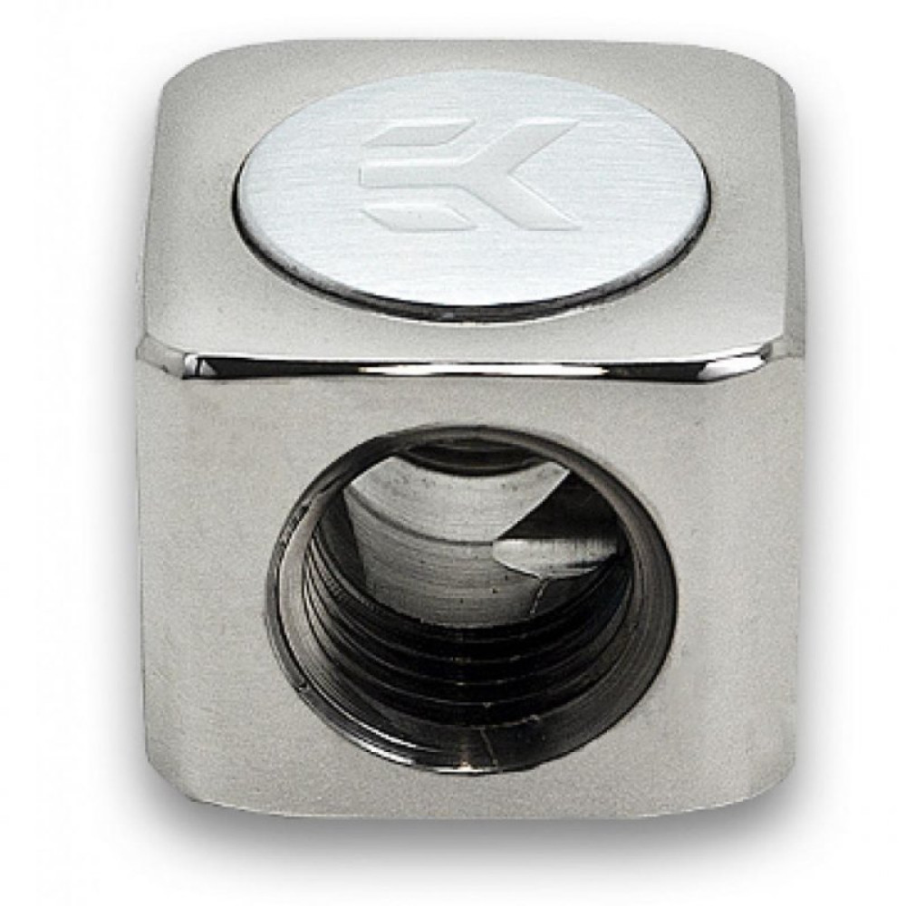Фитинг для СВО EKWB EK-AF T-Splitter 3F G1/4 - Nickel (3831109847084)