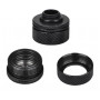 Фитинг для СВО ThermalTake Pacific G1/4 PETG Tube Compression 16mm OD - Black (CL-W092-CA00BL-A)