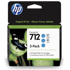 Картридж HP DJ No.712 DesignJet Т230/Т630 3-Pack 29-ml Cyan (3ED77A)