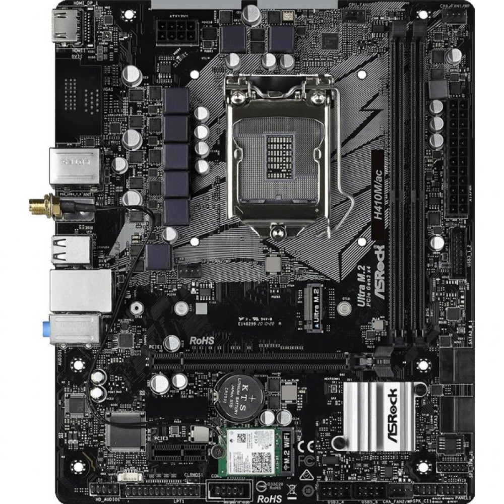 Материнская плата ASRock H410M/AC
