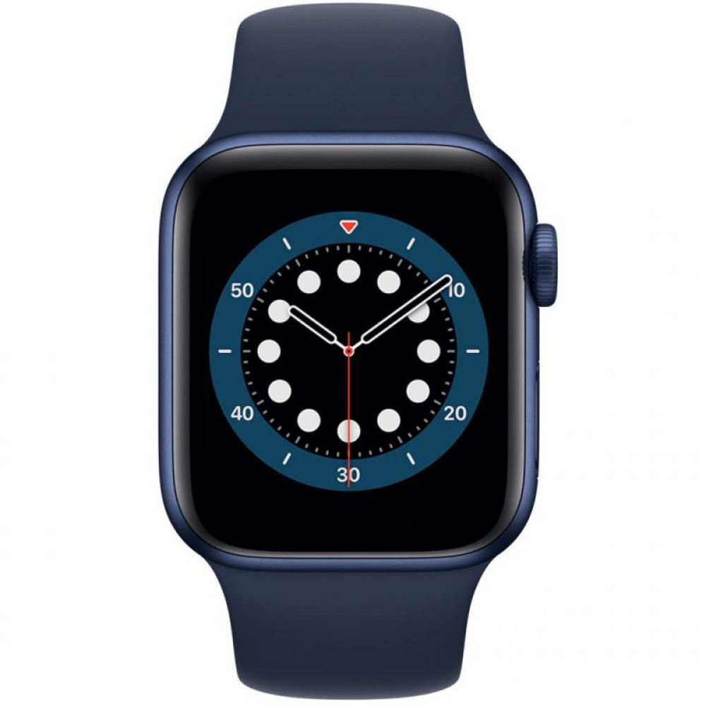 Смарт-часы Apple Watch Series 6 GPS, 40mm Blue Aluminium Case with Deep Navy (MG143UL/A)