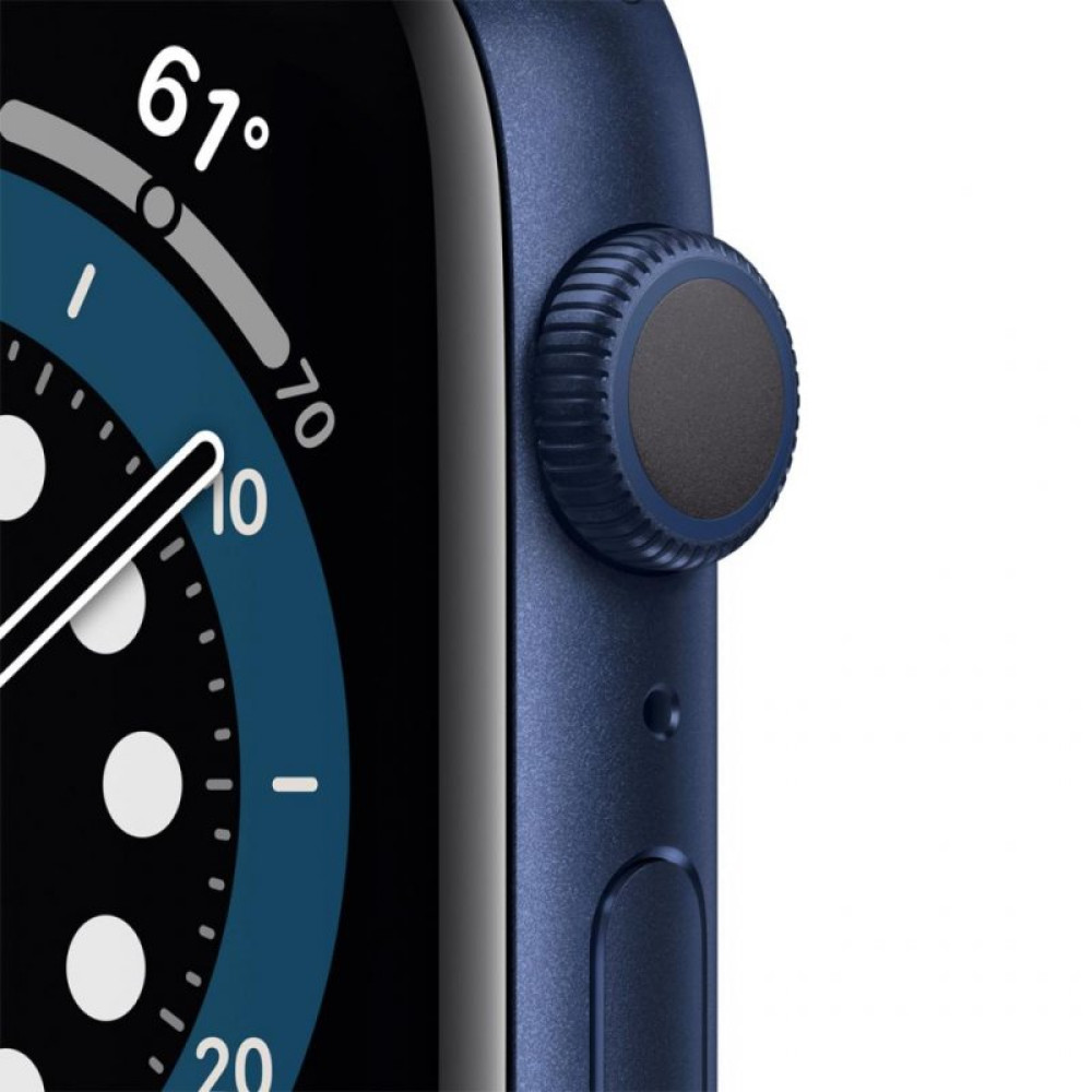 Смарт-часы Apple Watch Series 6 GPS, 40mm Blue Aluminium Case with Deep Navy (MG143UL/A)