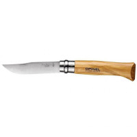 Ніж Opinel №8 Inox VRI, кожаный чехол + коробка (1193)