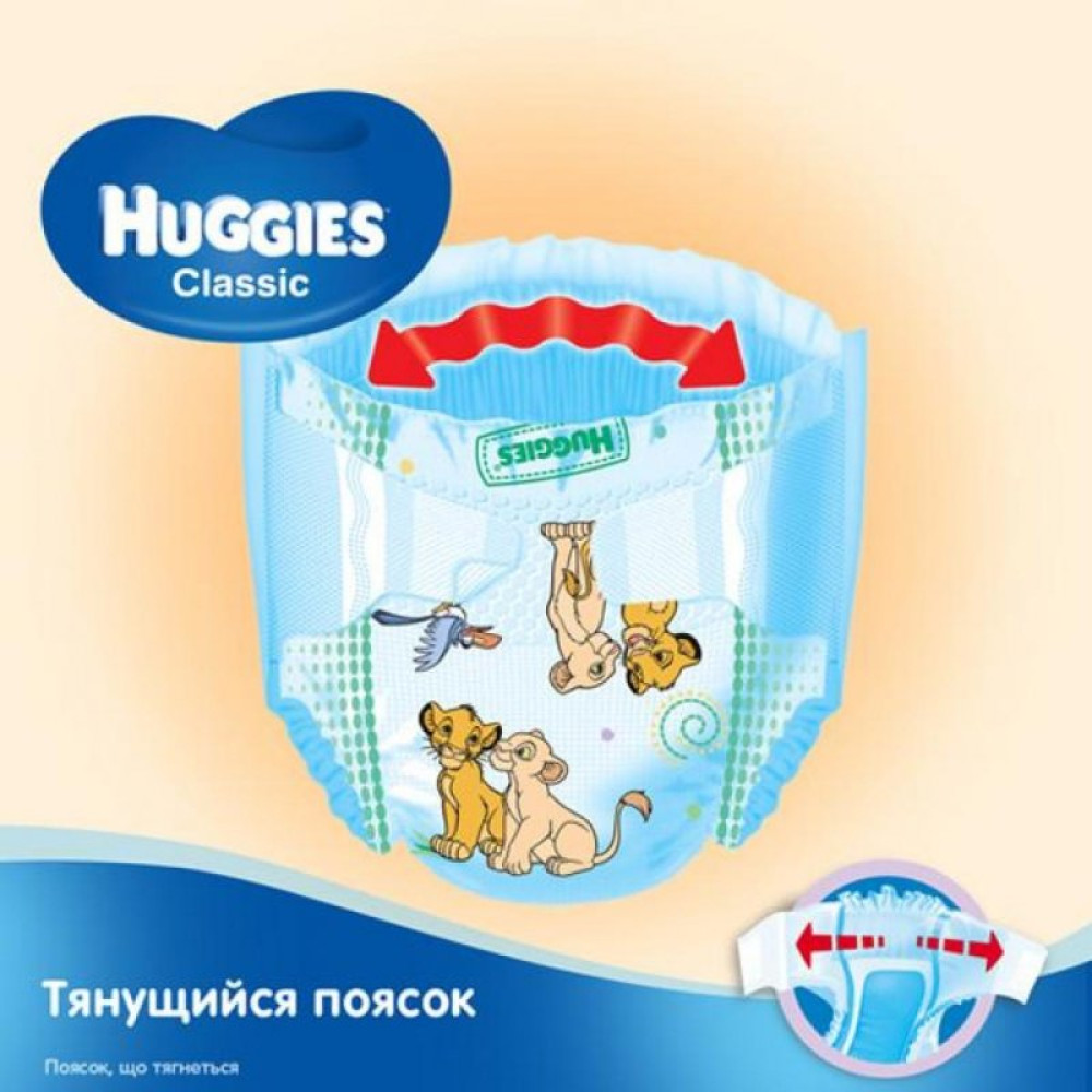Подгузник Huggies Classic 4 Small 14 шт (5029053543123)