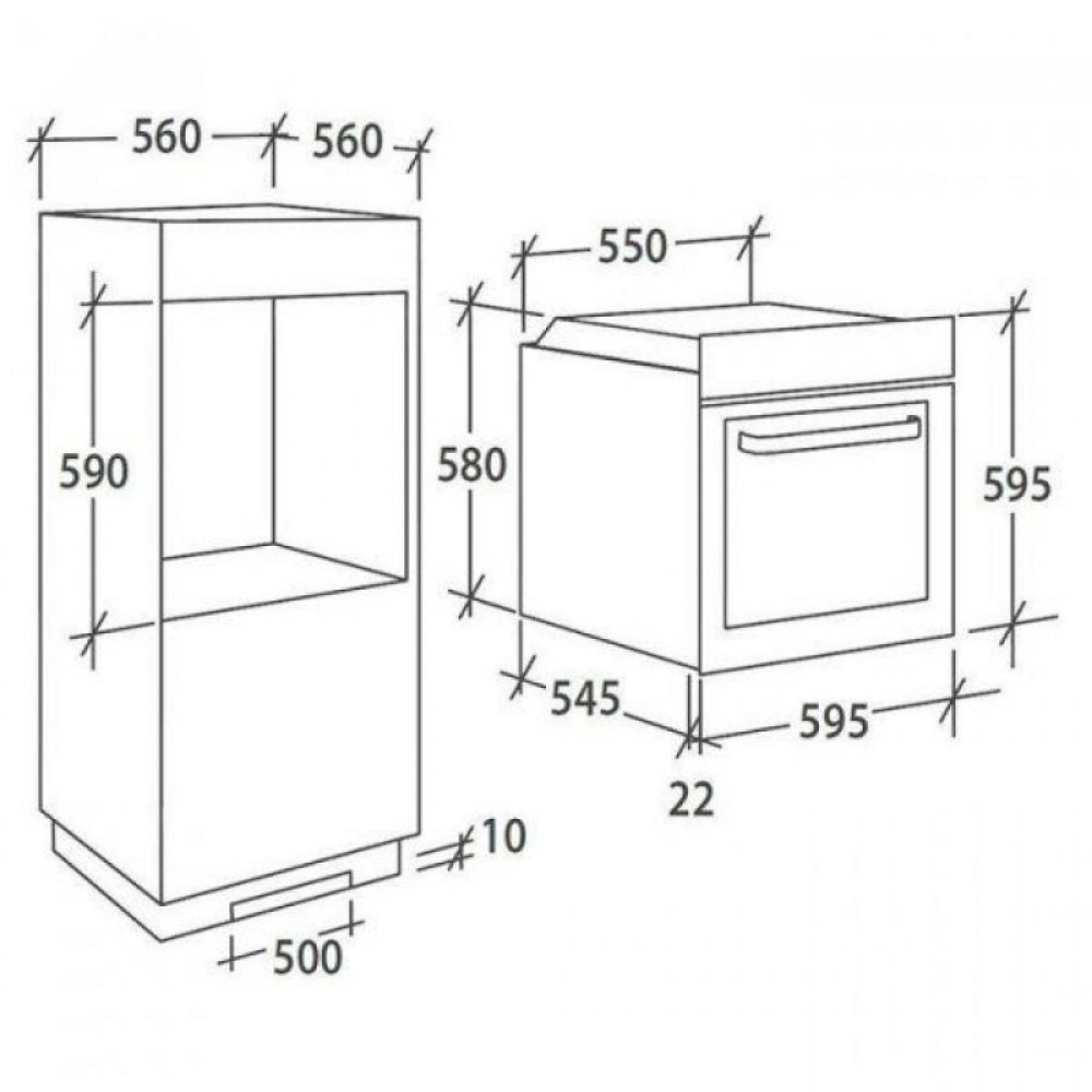 Духовой шкаф CANDY FCS100N