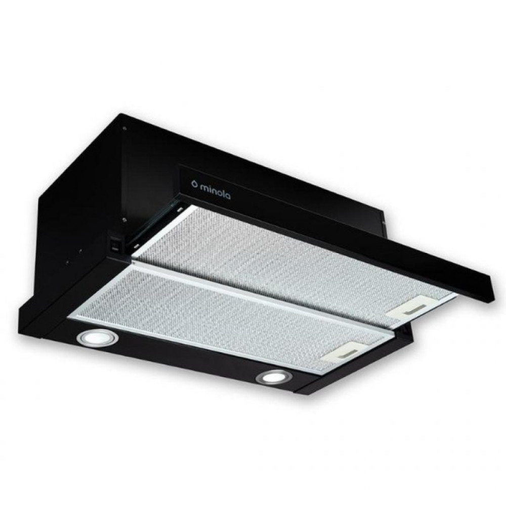Вытяжка кухонная MINOLA HTL 6612 BL 1000 LED