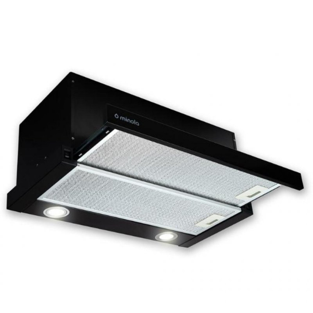 Вытяжка кухонная MINOLA HTL 6612 BL 1000 LED