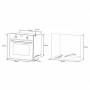 Духовой шкаф ELEYUS STELLA 6006 WH CL