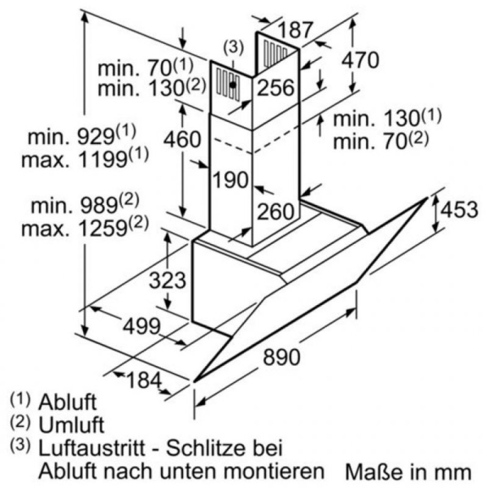 Вытяжка кухонная BOSCH DWK97HM60
