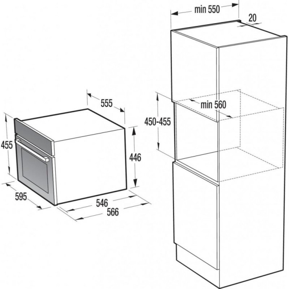 Духовой шкаф Gorenje BCM547ORA-B