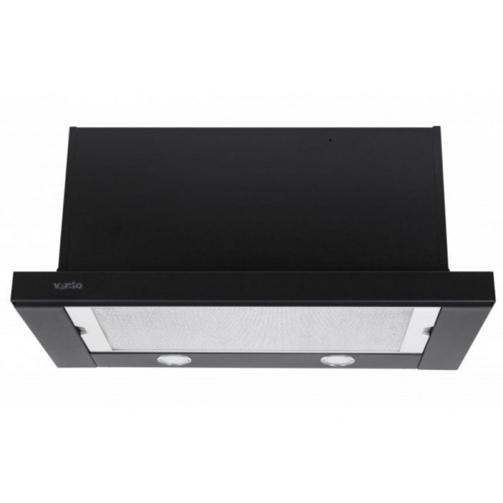 Вытяжка кухонная VENTOLUX GARDA 60 BK (1300) SMD LED