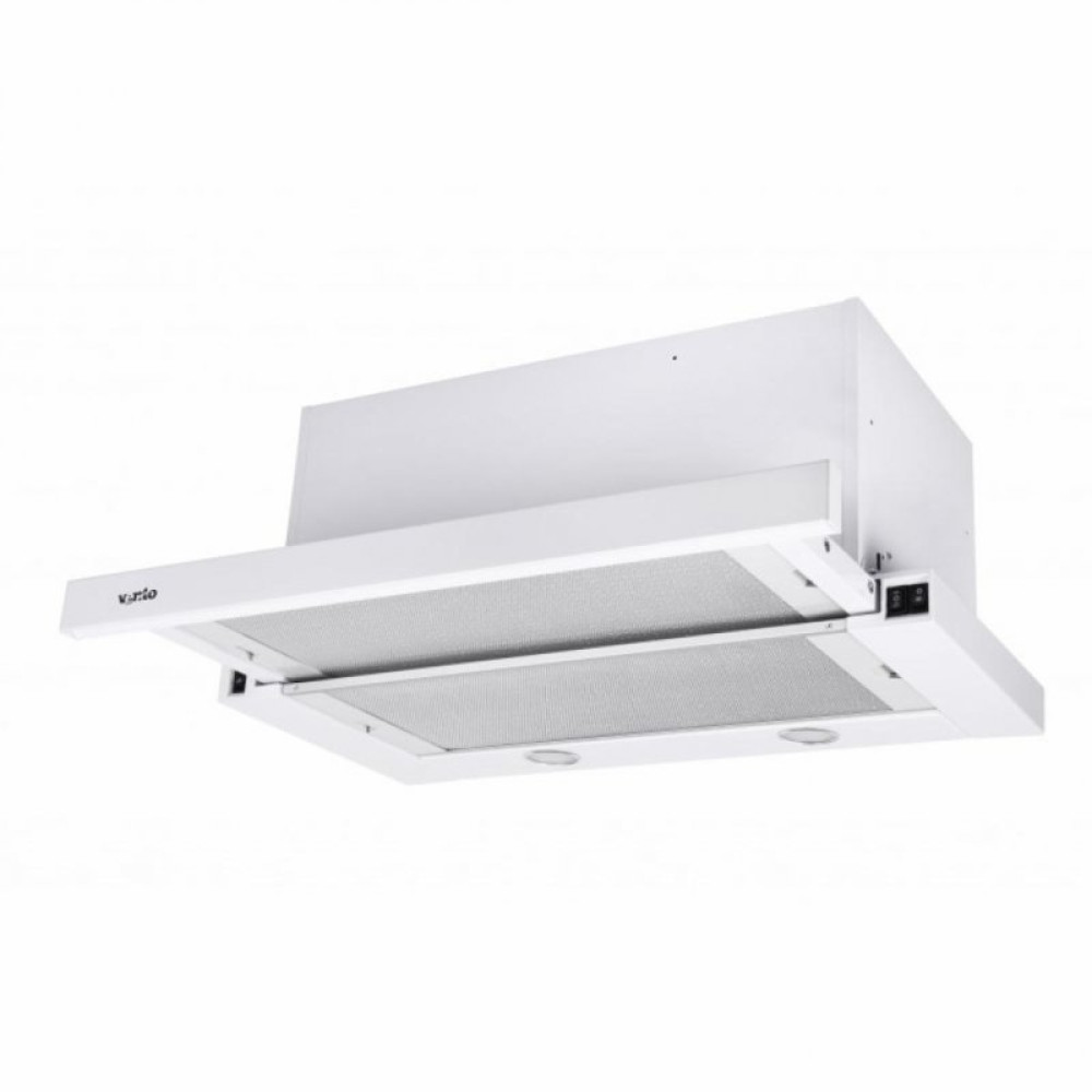 Вытяжка кухонная VENTOLUX GARDA 60 WH (1300) SMD LED