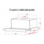 Витяжка кухонна Perfelli TL 6632 C BL 1000 LED GLASS