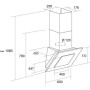 Витяжка кухонна Borgio RNT-F 60 white MU