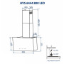 Вытяжка кухонная MINOLA HVS 6444 BL 800 LED