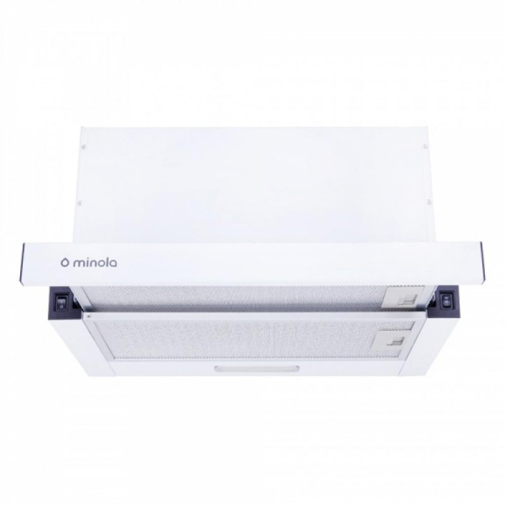 Витяжка кухонна Minola HTL 5314 WH 750 LED