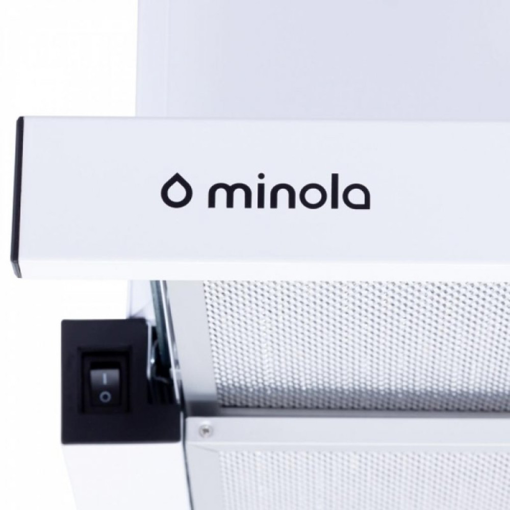 Вытяжка кухонная MINOLA HTL 6214 WH 700 LED