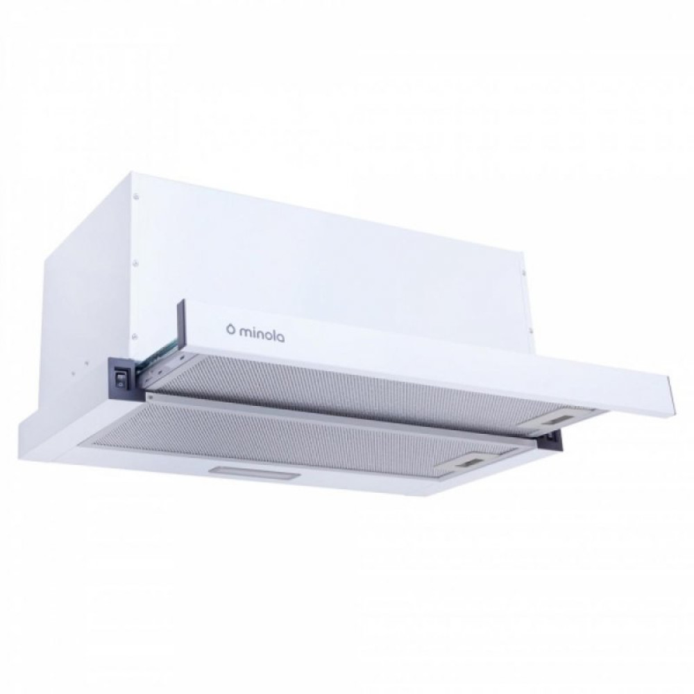 Витяжка кухонна Minola HTL 6814 WH 1200 LED