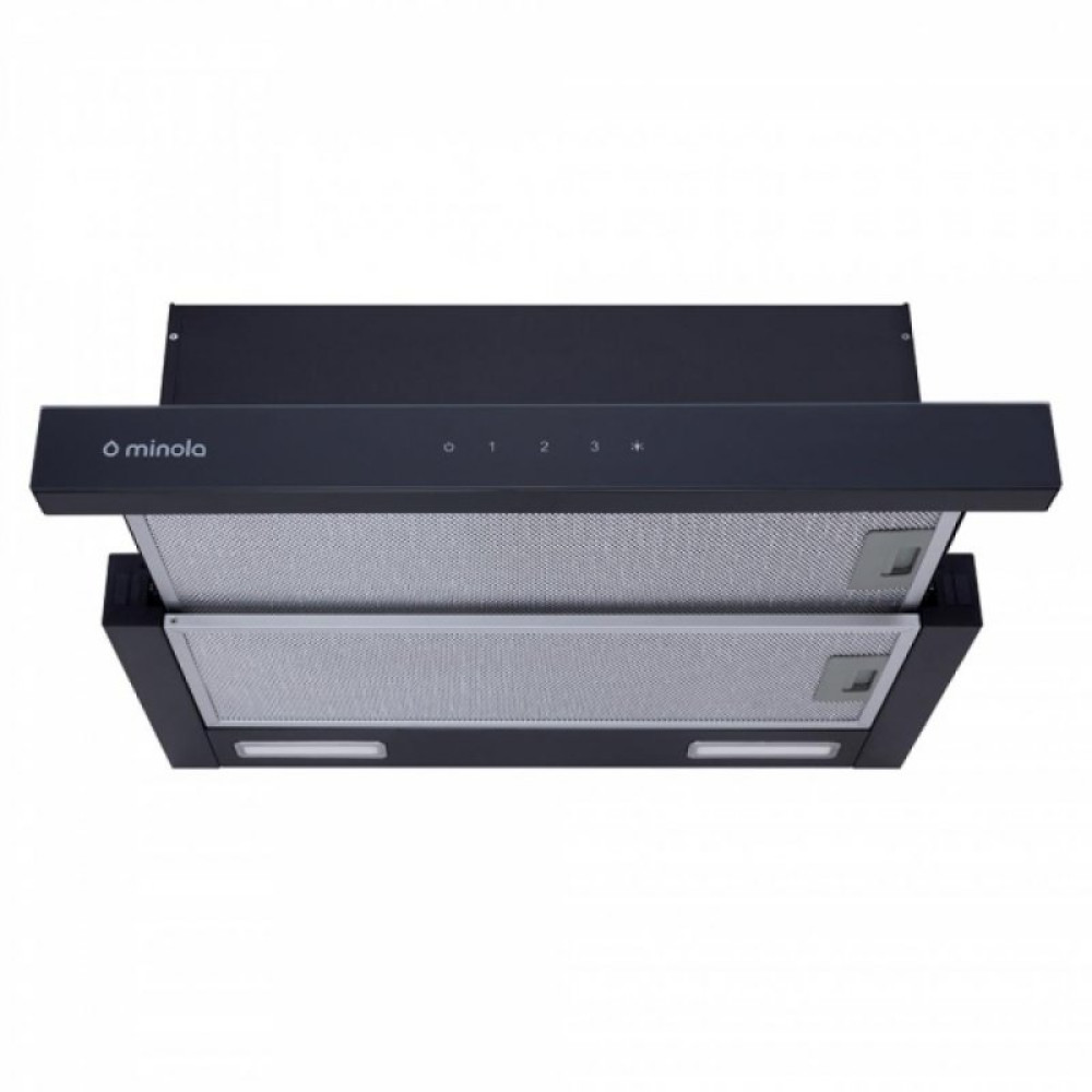 Витяжка кухонна Minola HTLS 6735 BL 1100 LED