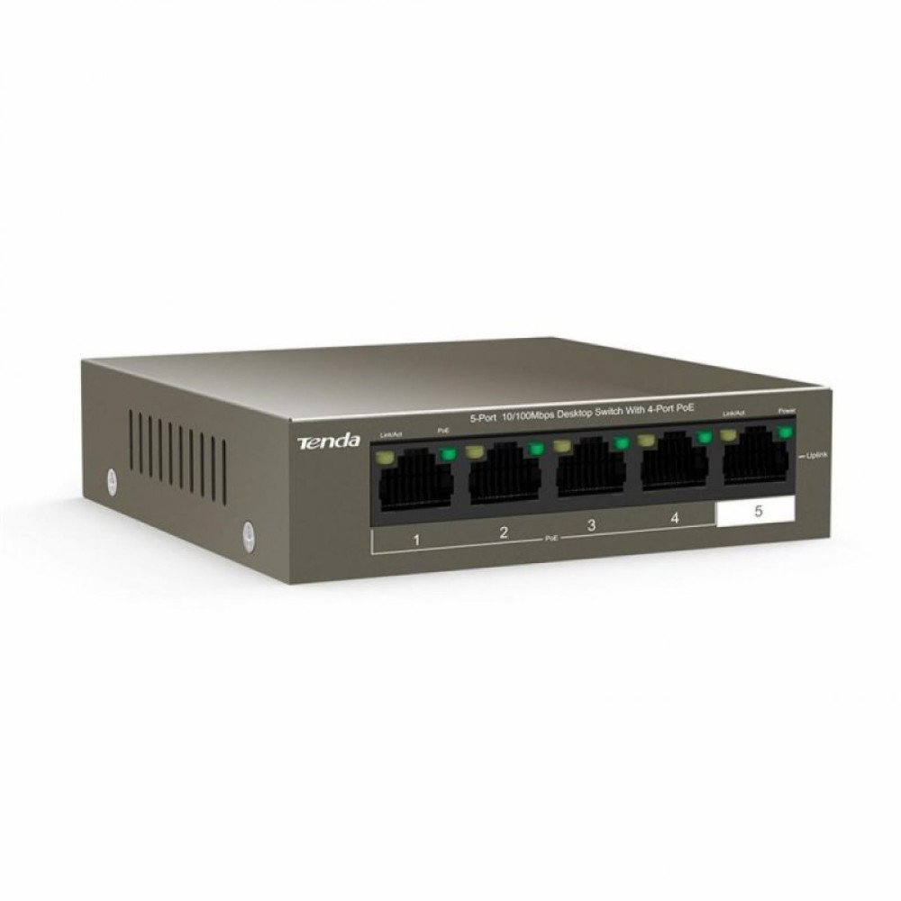Коммутатор сетевой TENDA TEF1105P-4-63W