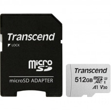 Карта памяти Transcend 512GB microSDXC Class 10 U3 (TS512GUSD300S-A)