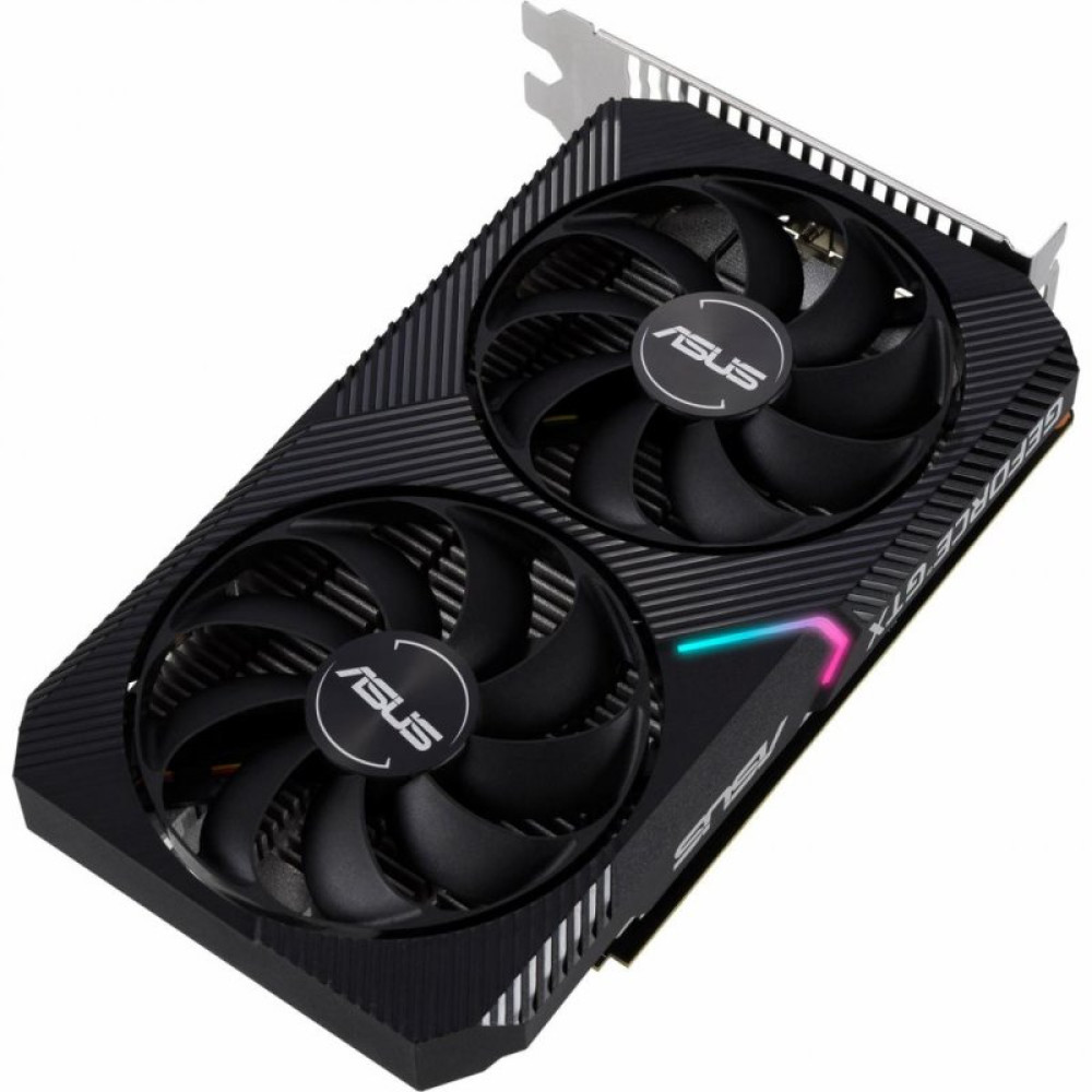 Відеокарта ASUS GeForce GTX1650 4096Mb DUAL OC D6 MINI (DUAL-GTX1650-O4GD6-MINI)
