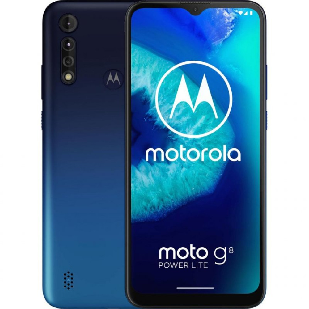 Мобільний телефон Motorola G8 Power Lite 4/64 GB Blue (PAJC0017RS)