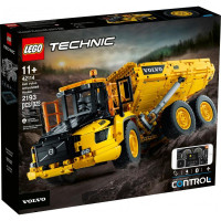 Конструктор LEGO Technic Самоскид Volvo 6 х 6 2193 деталі (42114)