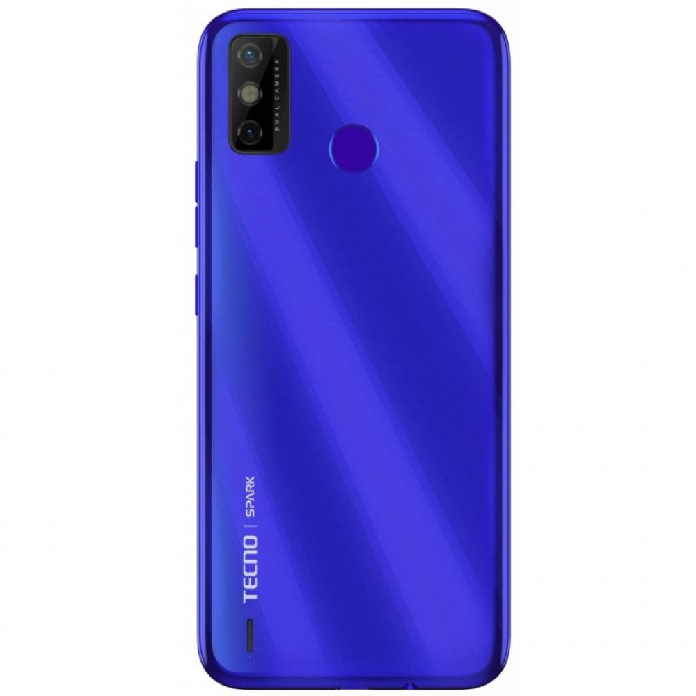 Мобільний телефон Tecno KE5j (Spark 6 Go 3/64Gb) Aqua Blue (4895180762918)