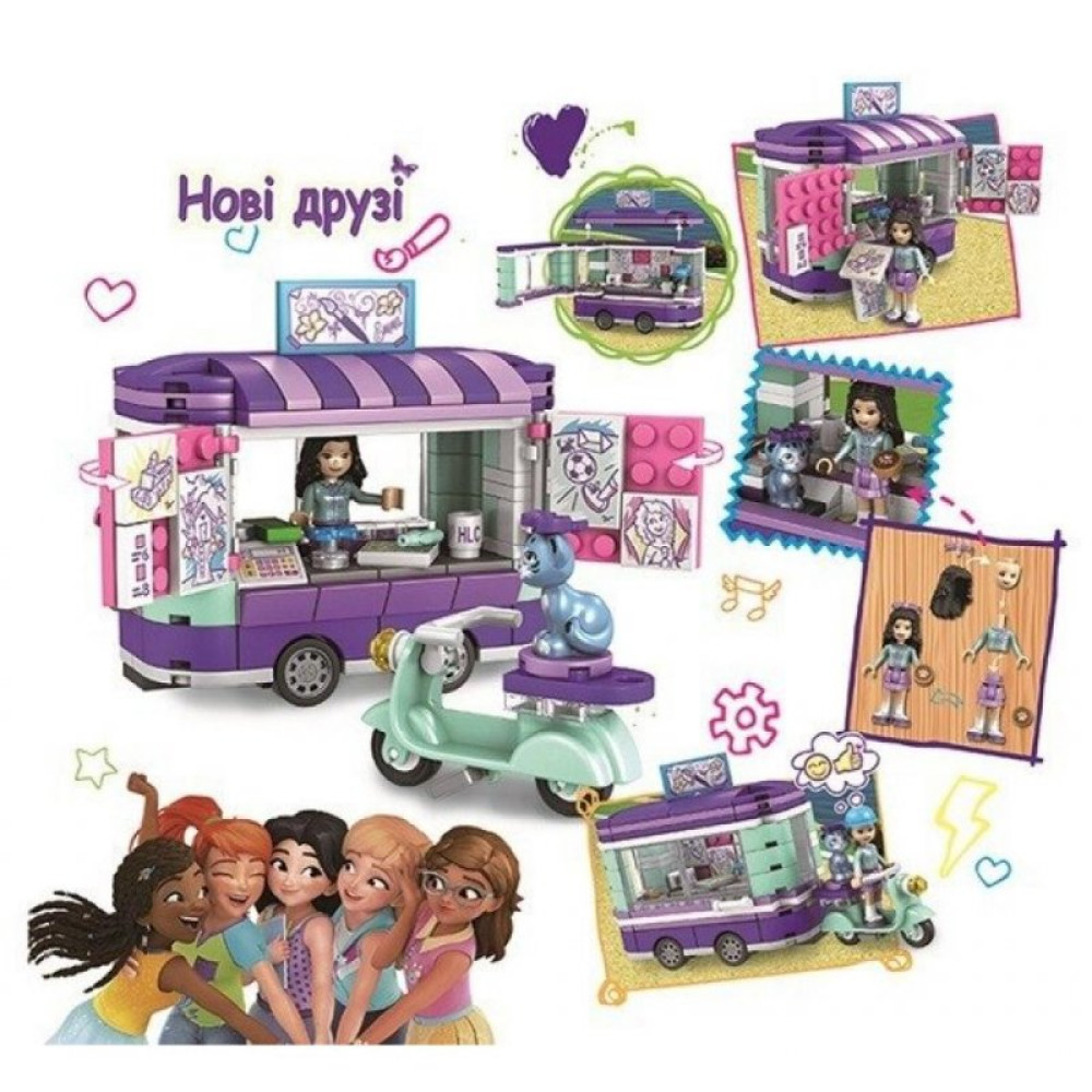 Конструктор Jvtoy Творча майстерня для подружок (18005)