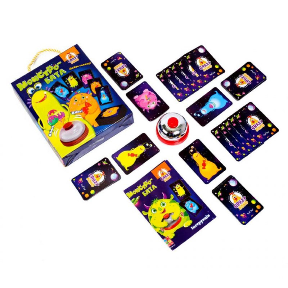 Настольная игра Vladi Toys со звоночком Монстро-баттл (укр) (VT8010-04) Настольная игра Vladi Toys со звоночком Монстро-баттл (укр) (VT8010-04)
