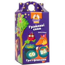 Настольная игра Vladi Toys Шальные совы. Вижу слово! (укр.) (VT8033-04) Настольная игра Vladi Toys Шальные совы. Вижу слово! (укр.) (VT8033-04)