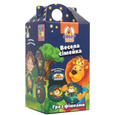Настольная игра Vladi Toys Веселая семейка (укр) (VT8033-05) Настольная игра Vladi Toys Веселая семейка (укр) (VT8033-05)