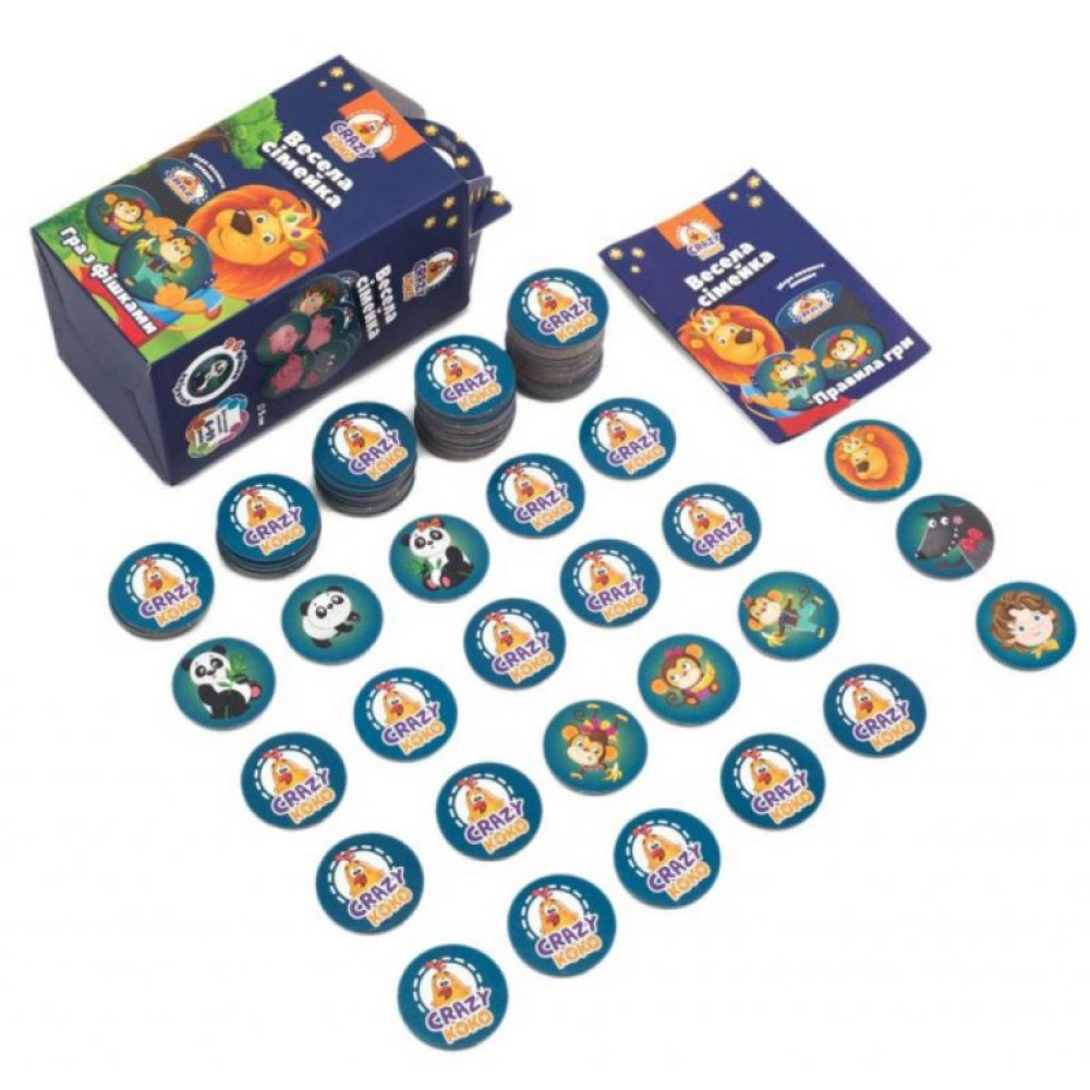 Настільна гра Vladi Toys Весела сімейка (укр) (VT8033-05)