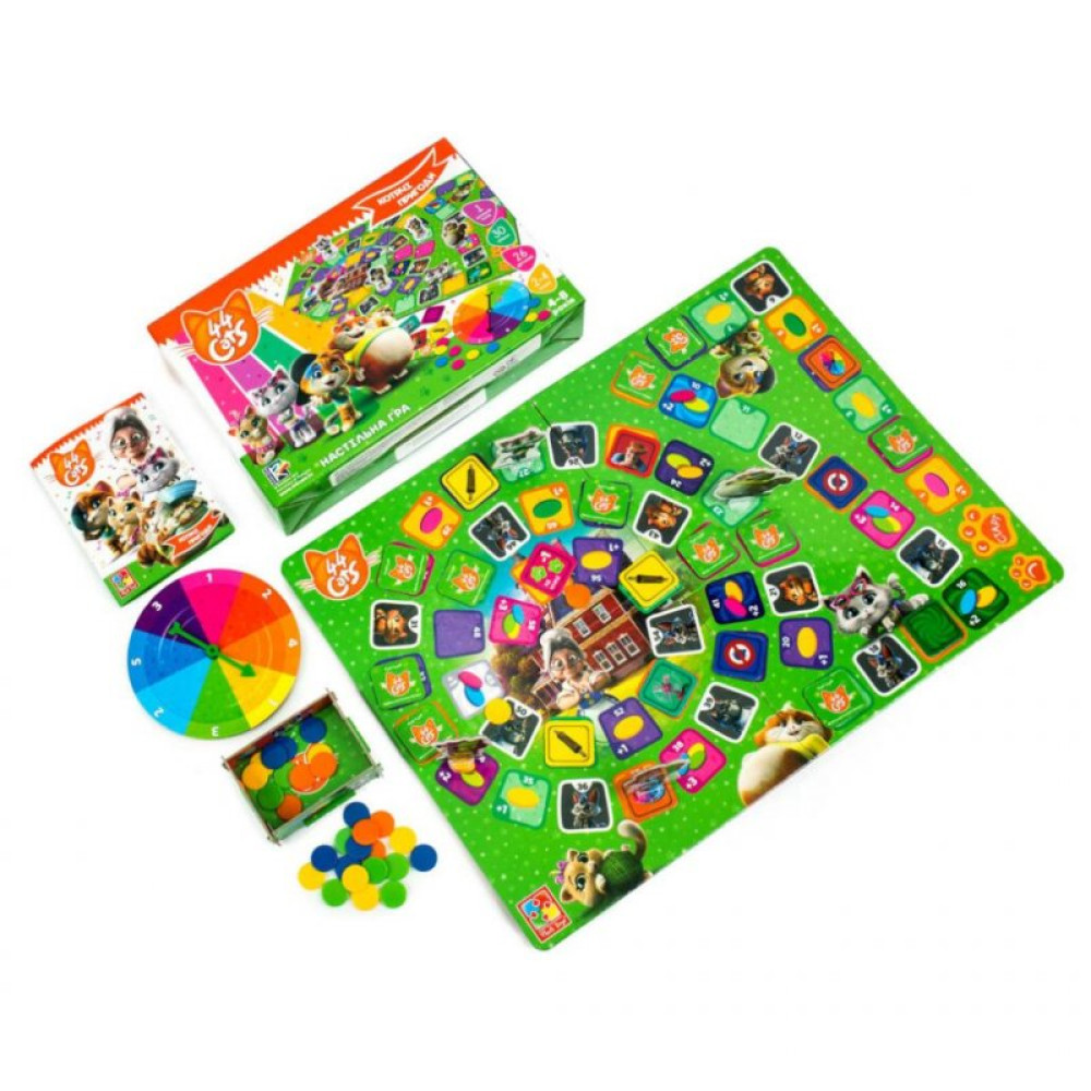 Настільна гра Vladi Toys 44 Котенка Котячі пригоди (укр) (VT8055-25) Настільна гра Vladi Toys 44 Котенка Котячі пригоди (укр) (VT8055-25)