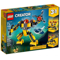 Конструктор LEGO Creator Робот для подводных исследований 207 деталей (31090)
