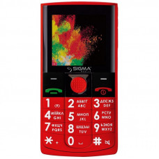Мобильный телефон Sigma Comfort 50 Solo Red (4827798121528)