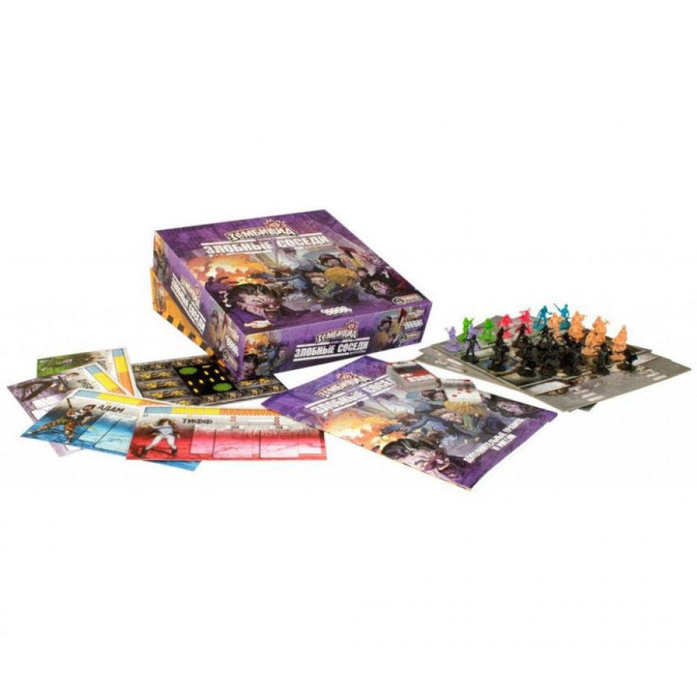 Настольная игра Hobby World Зомбицид. Злобные соседи (дополнение) (1410)