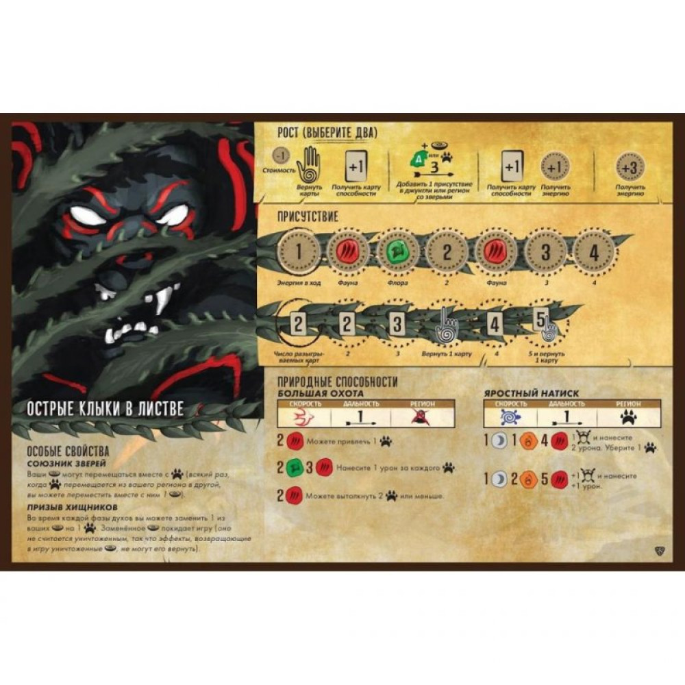 Настільна гра Hobby World Острів духів Гілки та кігті (915241)