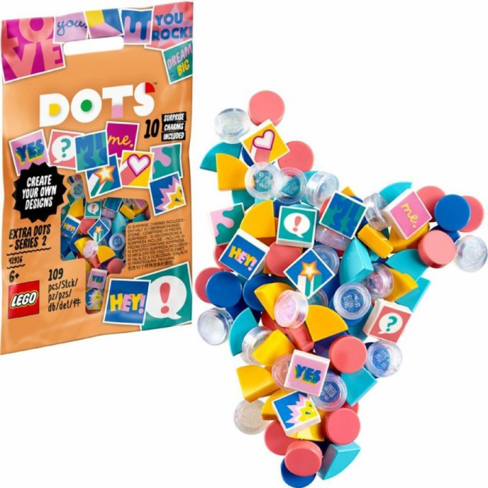 Конструктор LEGO DOTs серия 2, 109 деталей (41916)
