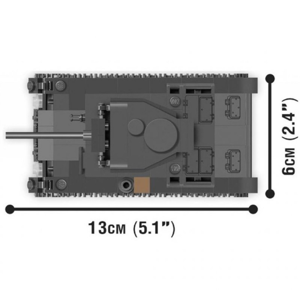 Конструктор Cobi Средний танк Т-III, 286 деталей (COBI-3062)