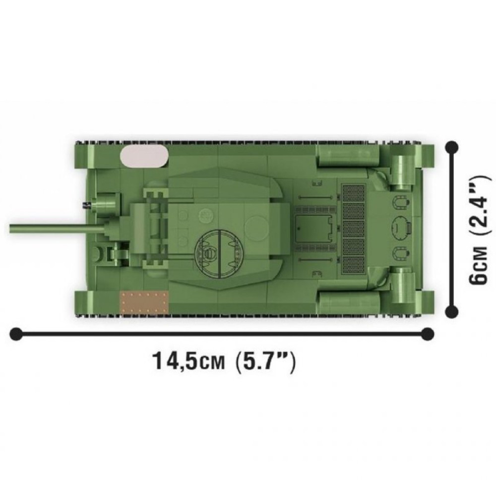 Конструктор Cobi Танк Т-34, 268 деталей (COBI-3061)