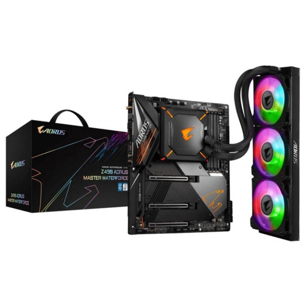 Материнська плата GIGABYTE Z490 AORUS MASTER WATERFORCE (Z490 AORUS MASTER WF)