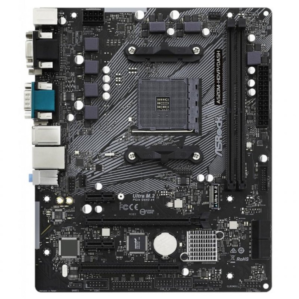 Материнська плата ASRock A520M-HDVP/DASH