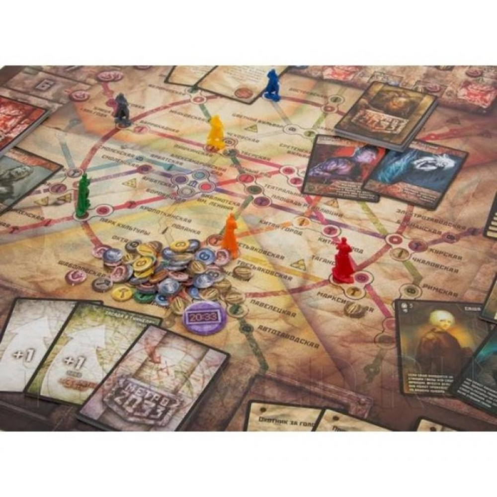 Настільна гра Hobby World МЕТРО 2033 (2-е рос. вид.) (1197)