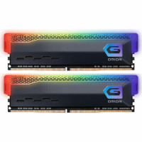 Модуль памяти для компьютера DDR4 16GB (2x8GB) 3600 MHz Orion RGB Titanium Gray Geil (GOSG416GB3600C18BDC)